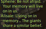 an image of green text from the game final fantasy xxiv. what it says is in the caption.